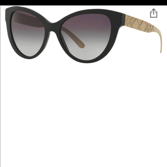 Burberry Sunglasses Cat Eyes Frame New Authentic - Picture 2 of 7